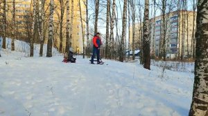 Зимний ЧЕЛЛЕНДЖ с экстремальными СПУСКАМИ и ПАДЕНИЯМИ / Заезды на СНЕГОКАТЕ,ТЮБИНГЕ и ЛЕДЯНКЕ