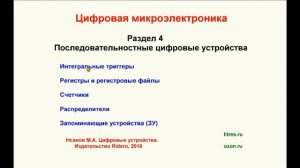 01. Видеоурок 4.1. Введение в 4 раздел. Общие сведения об интегральных триггерах.