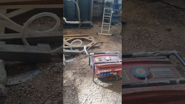 подключение внешнего генератора к газгену.