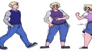 Gender Bender Comic | Growing Pains | TG TF TRANSFORMATION