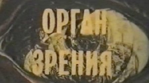 Документальный научно-обучающий фильм – Орган зрения (из архива кафедры гистологии КМИ)