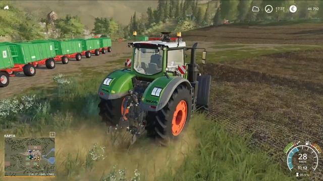 Прохождение Farming Simulator 19 - Часть 20: Первые заработки с помощью нашей техники