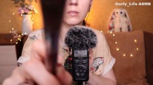 АСМР МАКИЯЖ / КИСТОЧКИ/ РОЛЕВАЯ ИГРА.   ASMR MAKE UP / ROLE PLAY/ メイクのロールプレイ