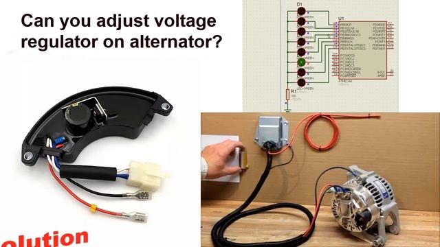 Voltage Regulator on Alternator: Automatic Voltage Regulator смотреть онлайн