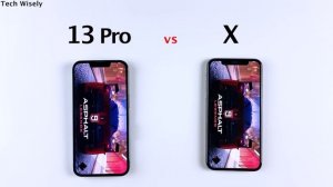 iPhone 13 Pro vs iPhone X | SPEED TEST