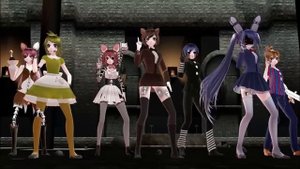 MMD Little Apple FNAF 2