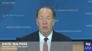 David Malpass on the impact within Russia of economic sanctions against Russia