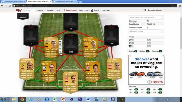 FIFA 14 ULTIMATE TEAM - 8K GERMAN SQUAD смотреть онлайн