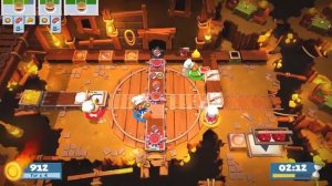 Overcooked 2 Level 2-6 4 stars 4 Player Co-op (Completed)