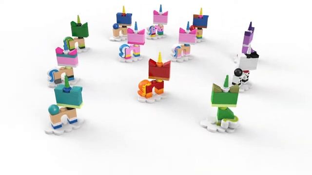 LEGO Unikitty 41775 Unikitty™! verzamelobjectserie 1 360° смотреть онлайн