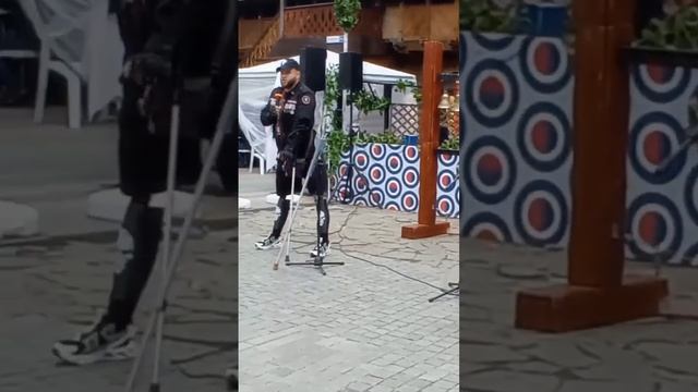 "Воскреснет на камнях культуры и веры" Русский воин читает свое стихотворение в Измайловском Кремле