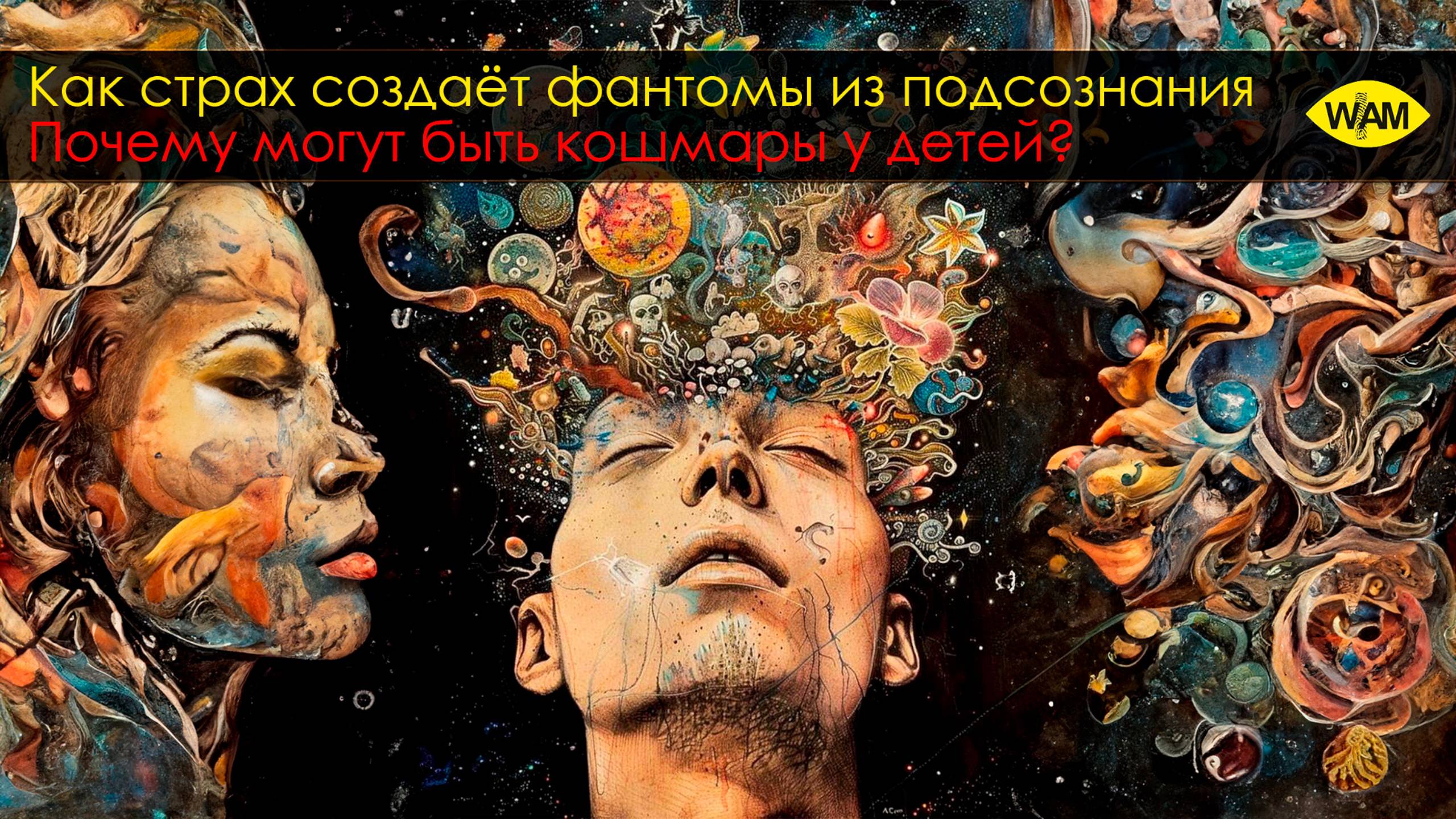 Как страх создаёт фантомы из подсознания / Почему могут быть кошмары у детей?