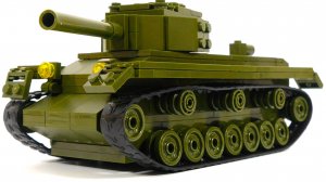 Собираем танк КВ-85 из игры World of Tanks из конструктора ЛЕГО - Zormaer 65217