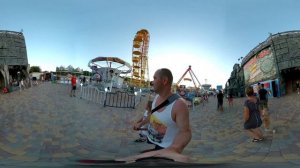 Парк аттракционов Авангард. Евпатория.