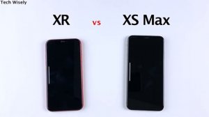 iPhone XR vs XS Max Speed Test 2021