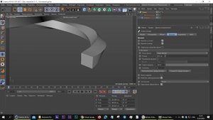 Cinema 4D  Модификатор Sweep