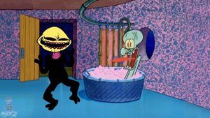 Lemon Demon (Monster) drops by Squidward's house | Friday Night Funkin' lemon demon got no iphone