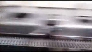 Полый шнур на машине