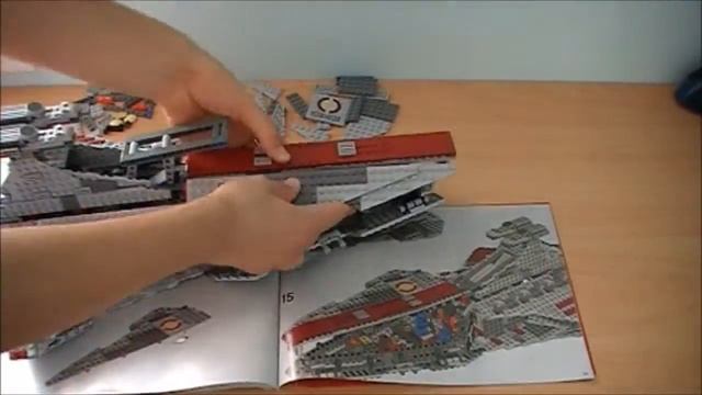 Lego Star wars Republic attack cruiser Construction+Présentation смотреть онлайн
