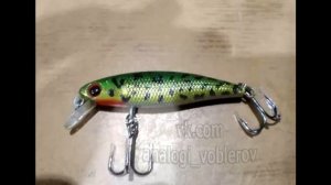 Копия - Jackall Tiny Fry 50 SP (от  wLure) - Мини УльтраЛАйт воблер "Стабильная игра" - Алиэкспресс