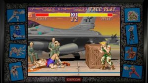 Street Fighter 2: Champion Edition 1992 - Sagat vs Guile - No Commentary