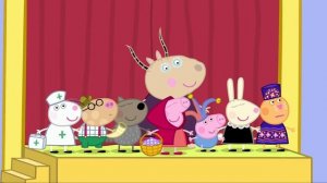 Peppa Pig S1 52 School Play английский с субтитрами