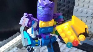 LEGO анимация Танос против железного человека ( iron - man )