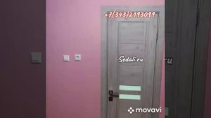 Межкомнатный двери AIBERO Soft-touch. Модель Каролина, цвет Графит