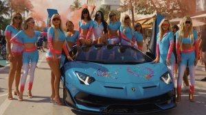 Rally 2 Race Miami 2024 car show mix
