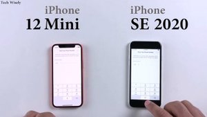 iPhone 12 Mini vs SE 2020 : Speed Test + Size Comparison + Ram Management
