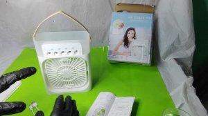 Обзор топ мини кондиционера вентилятора - увлажнителя 2024 года Air cooler fun.