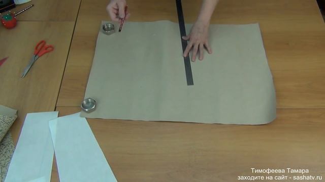 простой народный реглан| создание выкройки - уроки шитья для начинающих от Тимофеевой Тамары