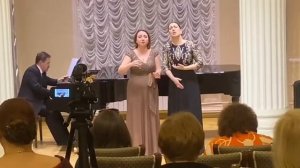 Вокальный дуэт Чинцова / Хазанова П.Чайковский «Рассвет»