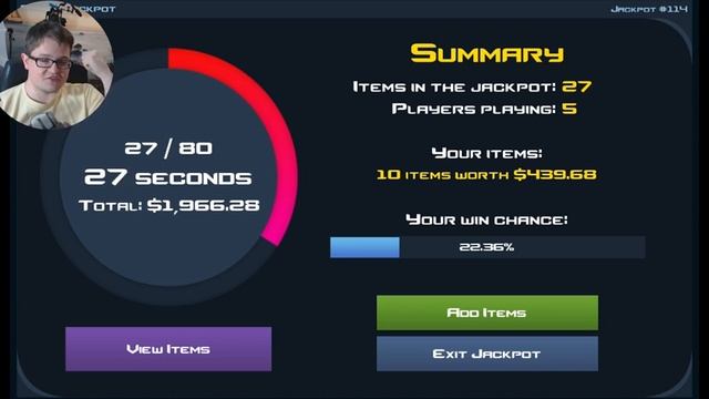 ONLINE JACKPOT AGAINST THE DEVELOPER  CSGO Case Clicker Let's Play  Simulator German