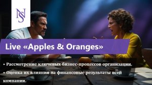 Живая сессия бизнес-игры «Apples & Oranges»