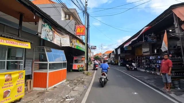 Tour to Jl Mataram Kuta and finish on Kuta Legian street