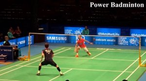 Lee Chong Wei vs Son Wan Ho Malaysia Open Nice Angle | Power Badminton