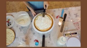 ну вроде красивый:) #торт #НачинающийКондитер #сборка #рецепт