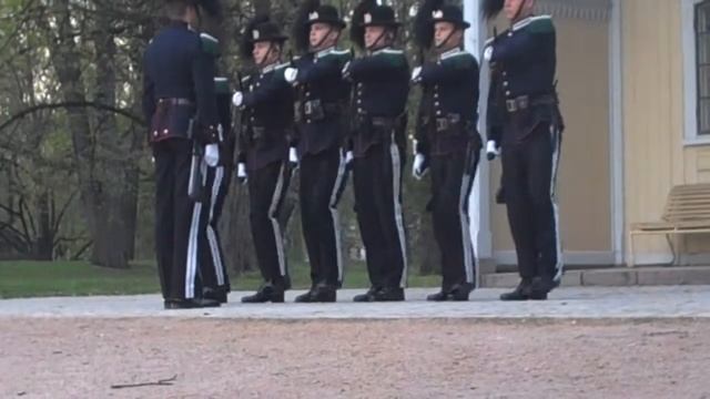 Norwegian guardsmen change/ Смена норвежских гвардейцев смотреть онлайн