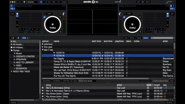 Serato DJ For Beginners - Panels Overview