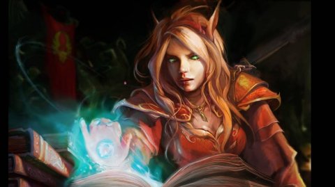 World of Warcraft LK.прохождение за эльфа мага