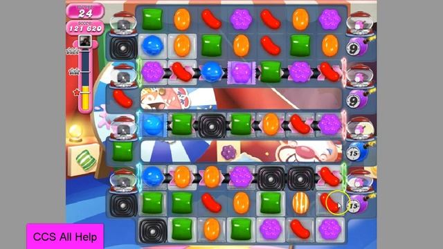 Candy Crush Saga Level 1372 NO BOOSTERS