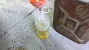 Формула молодости.Мою ДВС соляркой.Масло из Светофора