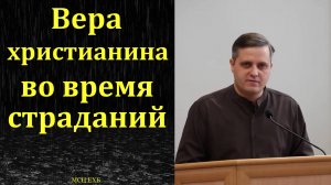 "Скорби в жизни Христианина". Э. Варкентин. МСЦ ЕХБ