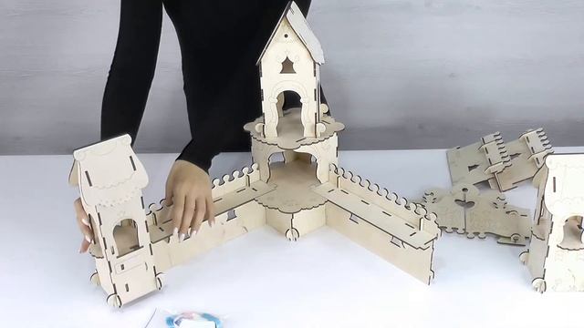 Краткий обзор набора "Дворец Принцессы" ТМ Woody смотреть онлайн