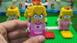 LEGO Peach with all new Apple Action Bricks (tutorial how they work)