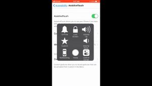 IOS 11 Assistive Touch