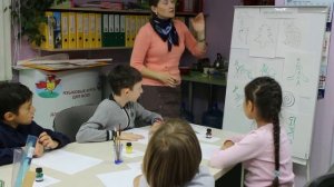 Вводный урок каллиграфии для школьников.