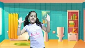 Here We Go Round The Mulberry Bush| Action Song For Kids| Nursery Rhymes With Action| Rio's Masty