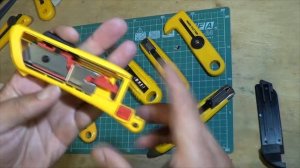 Обзор ножей OLFA Модель SK 10, SK 9, SK 7, SK 6, SK 4, HOK 1 Часть 3